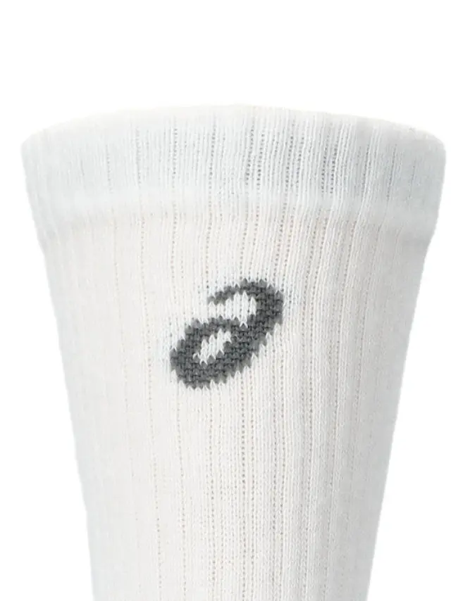 ASICS Running Socks White 3 Pairs 3033C298-100 - 43-46 3