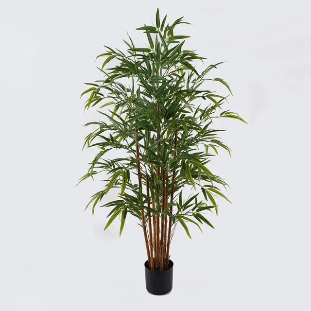 Διακοσμητικό φυτό σε γλάστρα Rhapis Palm Inart πράσινο Φ80x180εκ