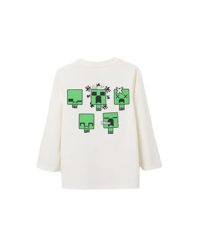 Zippy παιδική μπλούζα Minecraft «Creeper» για αγόρι ZKBAP0303_26090-1 2