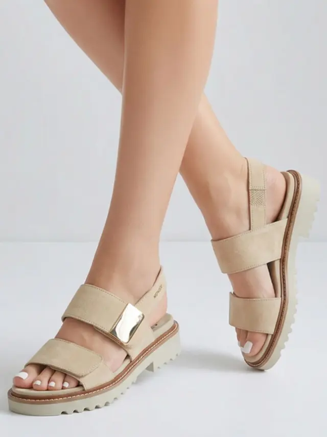Mephisto Πέδιλα Γυναικείο δέρμα/δέρμα Nubuck Μπεζ MEP/VIOLAINE L/SAND 2