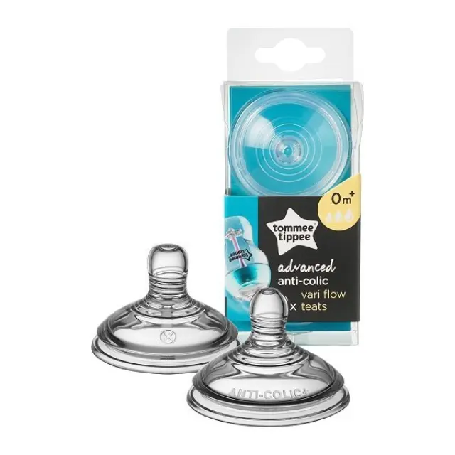 Tommee Tippee Advanced Anti-Colic Θηλές Μεταβλητής Ροής (0+ μηνών) 2pcs