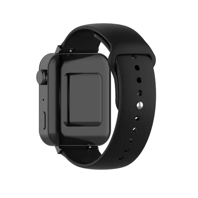 Solid Color Λουράκι για Smartwatch 18mm-Black OEM 2