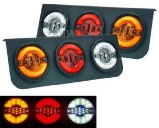 Ζευγάρι οπίσθια φανάρια Led 12v - 24v