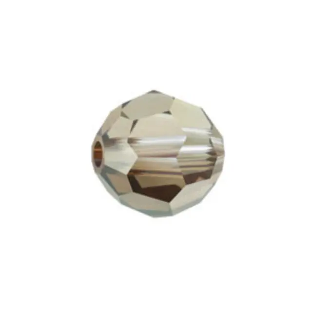 Swarovski 5000 Faceted Round Crystal Bronze Shade 4mm - 10τεμ