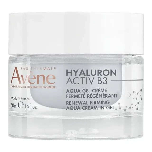 Avene Hyaluron Activ B3 Aqua Gel Creme Jour-Κρέμα-Τζελ Κυτταρικής Ανανέωσης με Νιασιναμίδη & Υαλουρονικό Οξύ, 50ml