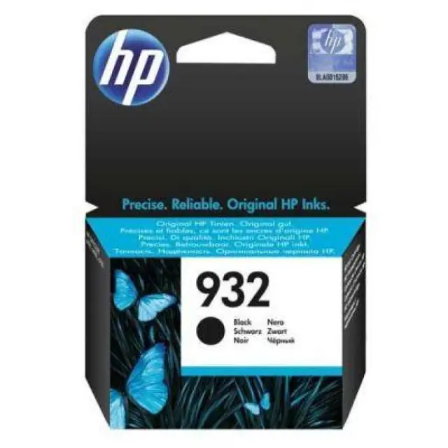 HP 932 Γνήσιο Μελάνι Εκτυπωτή InkJet Μαύρο (CN057AE)