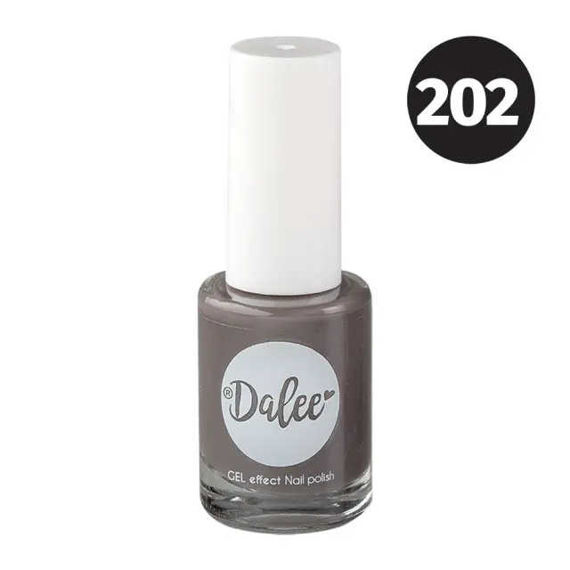 Medisei Dalee Gel Effect Nail Polish Happy Grey No.202, Βερνίκι Νυχιών 12ml
