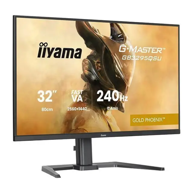 iiyama G-MASTER GB3295QSU-B1 computer monitor 80 cm (31.5") 2560 x 1440 pixels Quad HD LED Black 3