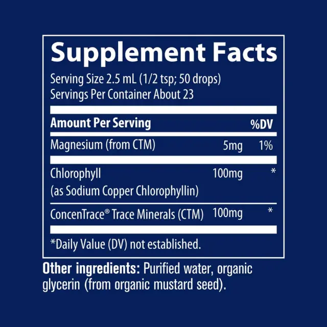 Trace Minerals Ionic Chlorophyll 2