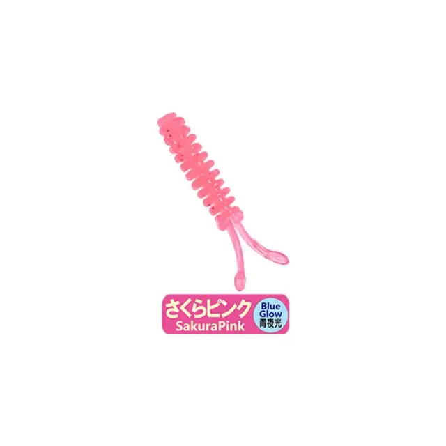 Σιλικονούχο Progre Aji Milk Squid Glow Sakura Pink