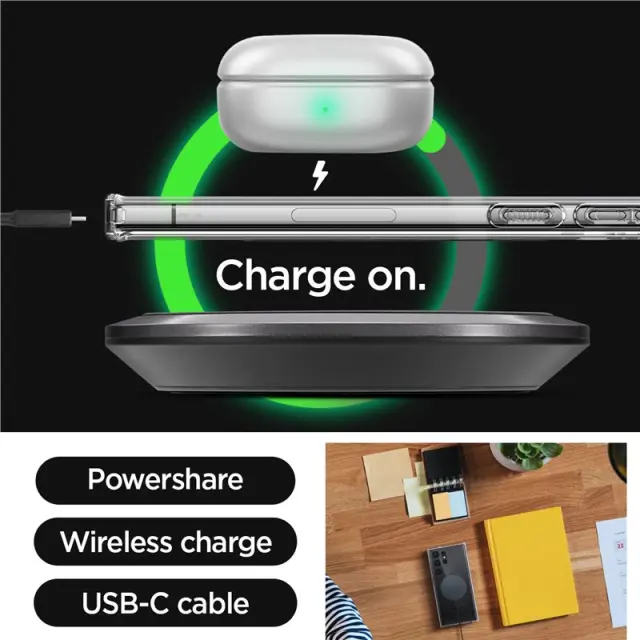 Spigen Ultra Hybrid OneTap MagSafe Ring, black - Samsung Galaxy S23 Ultra 2