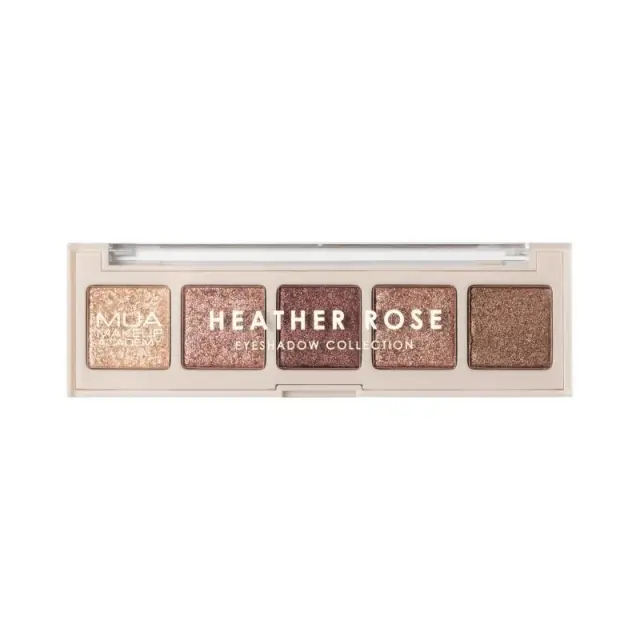 MUA Heather Rose Παλέτα με Σκιές Ματιών Matte σε Στερεή Μορφή 3.8gr