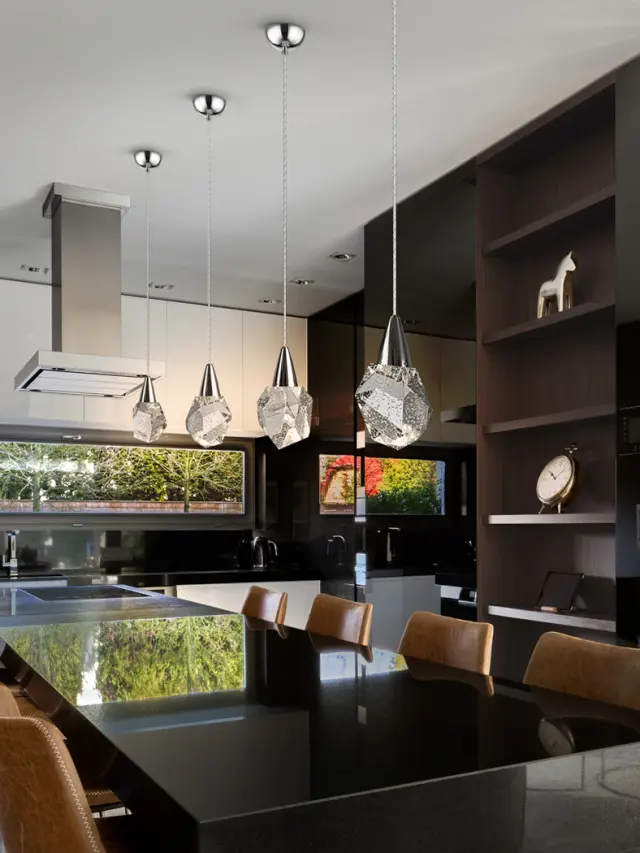 AQUARIA LAMP 1L CHROME φωτιστικό κρεμαστό Χρώμιο 3