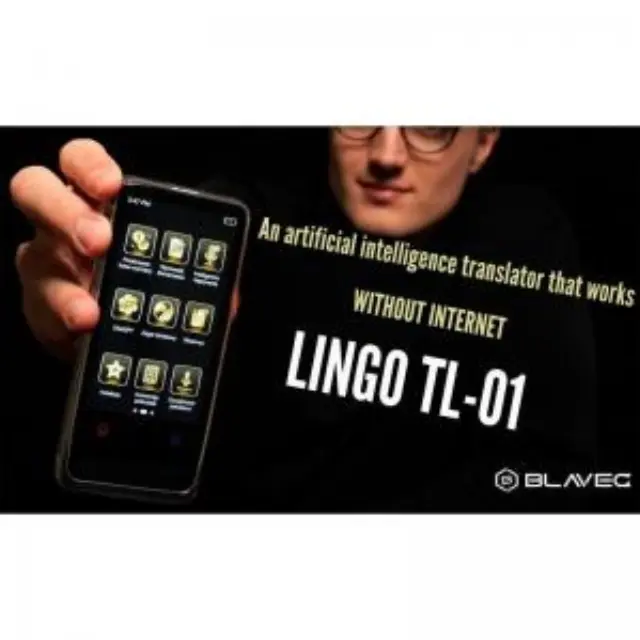 Φορητός Μεταφραστής Blavec Lingo TL-01 Μαύρο N71057 2
