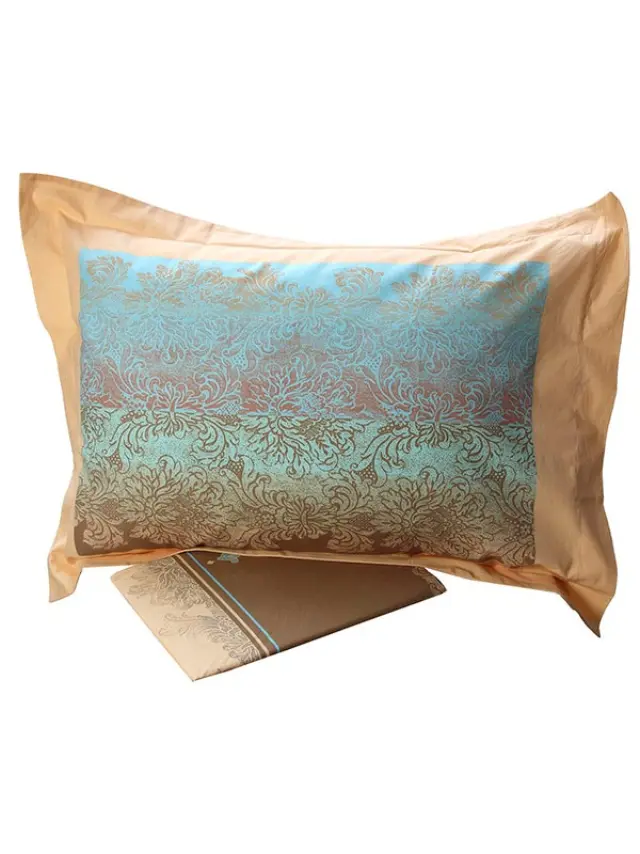 Σετ Σεντόνια Cotton Feelings εμπριμέ 873 Blue Μονό (160x260) Sunshine