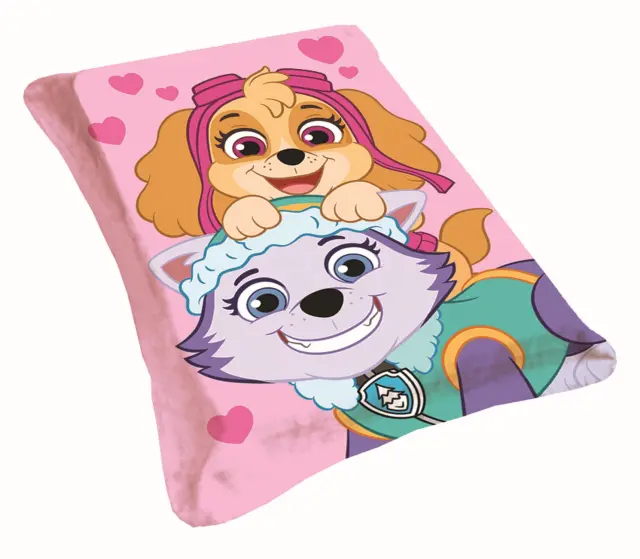 Κουβέρτα Κούνιας 100x150 250gsm Fleece Viopros Paw Patrol 13 Multicolor 100% Πολυέστερ