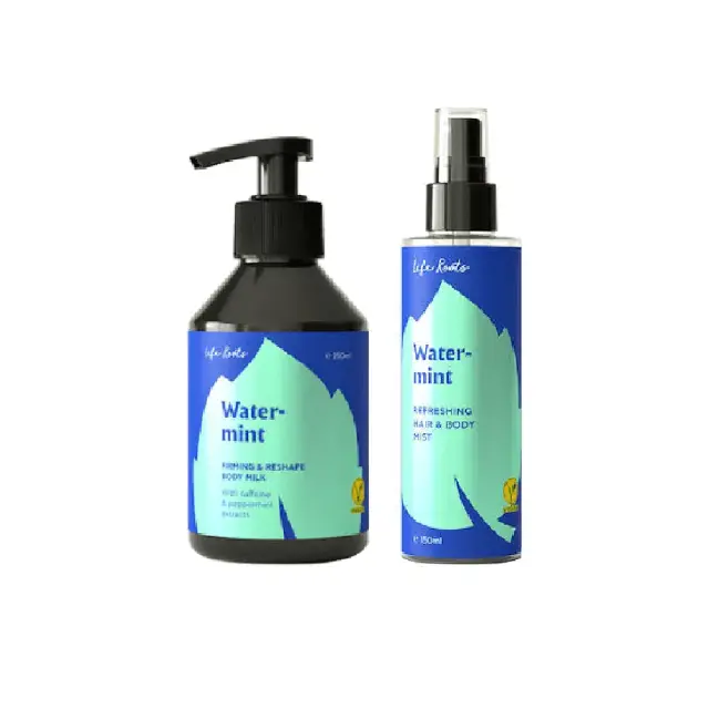 Life Roots Set Body Hero Duo Watermint Firming & Reshape Body Milk 250ml, Συσφικτικό Γαλάκτωμα Σώματος 250ml & Refreshing Hair Body Mist, Άρωματικό Μist για Σώμα και Μαλλιά 150 ml