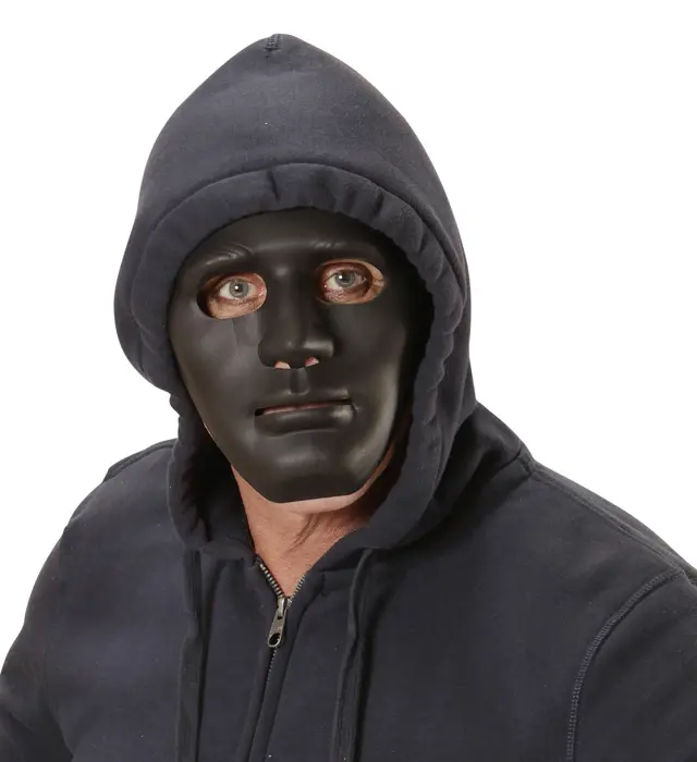 Αποκριάτικο Αξεσουάρ Μάσκα Anonymous Black (Widmann) (W-00852) 2