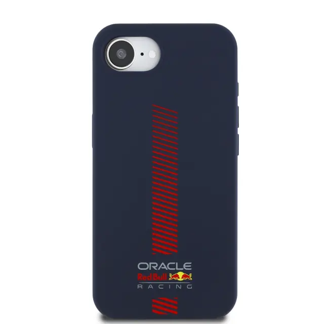 Red Bull Silicone Powerbar MagSafe Case for iPhone 16e/17e Navy 3