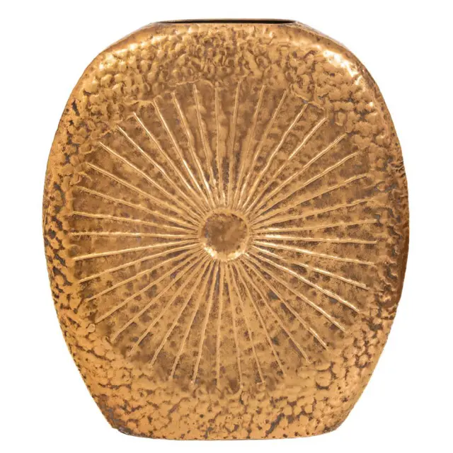 Βάζο μεταλλικό χρυσό 54x17x61,5cm Iliadis 88936