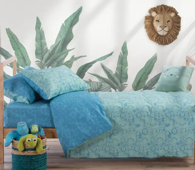ΠΑΙΔΙΚΑ ΣΕΤ ΣΕΝΤΟΝΙΑ ΜΟΝΑ JUNGLE COMBO170Χ260 NEF-NEF HOMEWARE