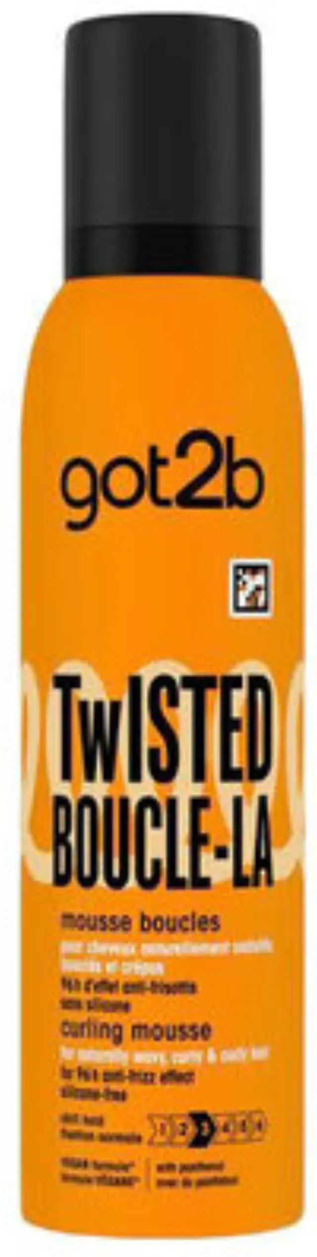 Schwarzkopf Got2B Twisted Mousse Curls Αφρός Μαλλιών 250ml