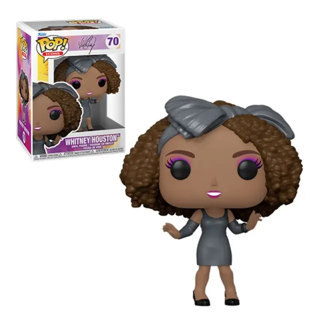 Funko Pop! Icons: Whitney Houston (Special Edition) #70 Vinyl Figure