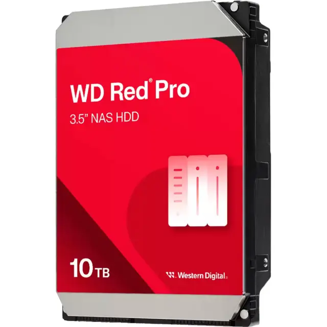 Western Digital Red Pro NAS-Festplatte 10 TB (SATA 6 Gb/s, 3,5")