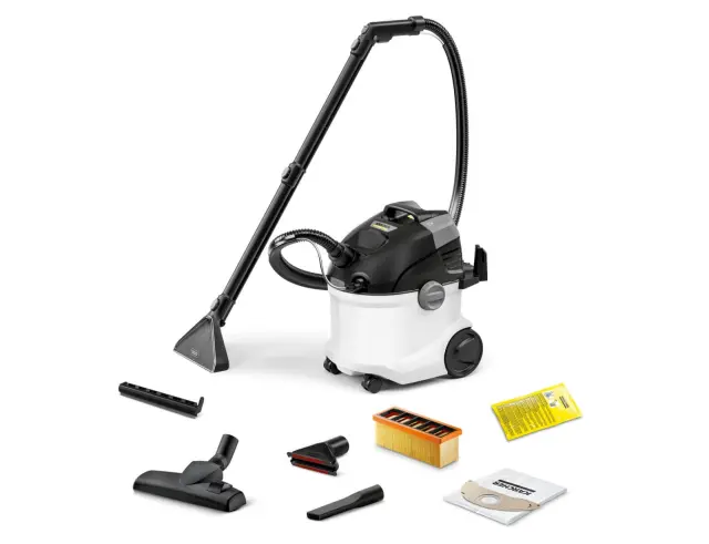 Σκούπα Karcher Πλύσης-Απόπλυσης Υφασμάτινων Επιφανιών SE 5 (1.081-230.0) με Ισχύ 1000 W και χωρητικότητα κάδου 4 L1.081-230.0