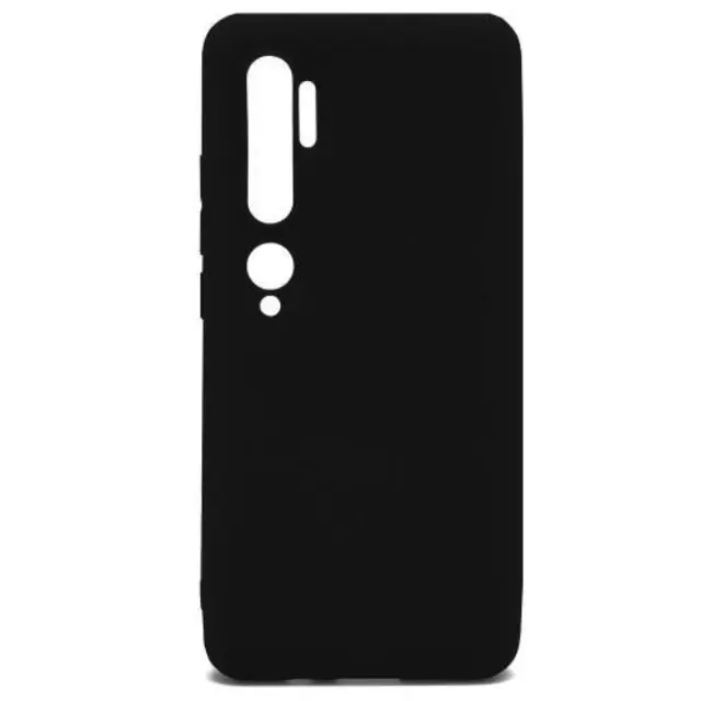 Θήκη Soft TPU inos Xiaomi Mi Note 10/ Mi Note 10 Pro S-Cover Μαύρο N48864