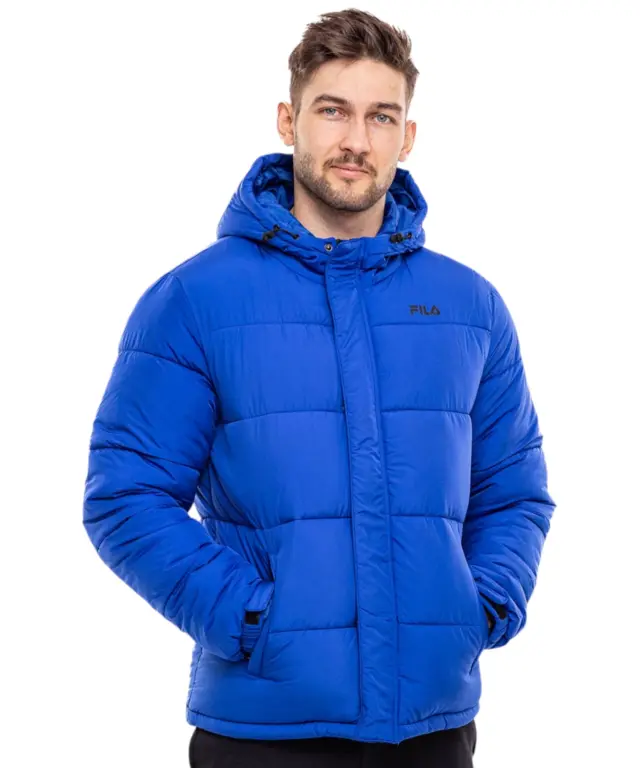 Fila - Ανδρικό Μπουφάν Bensheim FAM0455-50057 Μπλε - S