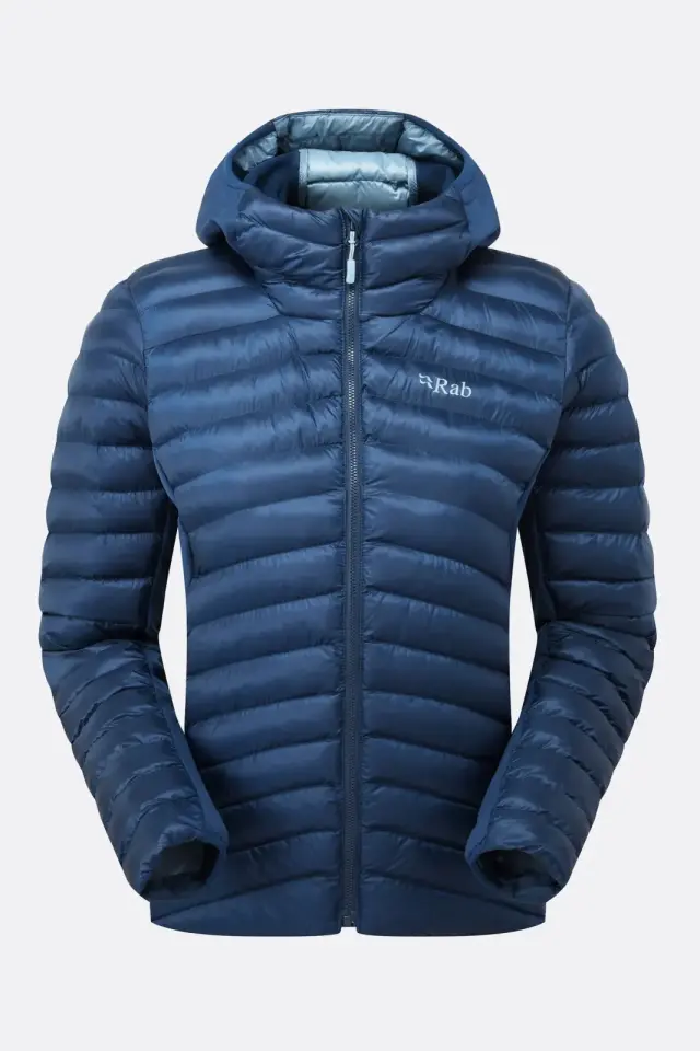 Rab Cirrus Flex Γυναικείο Συνθετικό Puffer Μπουφάν Slim Fit Tempest Blue - Large