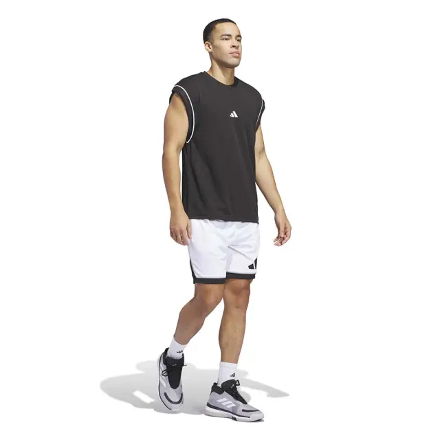 adidas Performance Men's Badge Of Sport Basketball Shorts Άσπρο JN4729 (adidas Performance) 3
