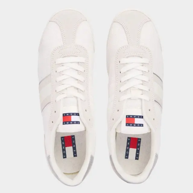 Tommy Hilfiger - Γυναικεία Sneakers Th Low‑Top Runner EN0EN02706-YBL Εκρού - 41 3
