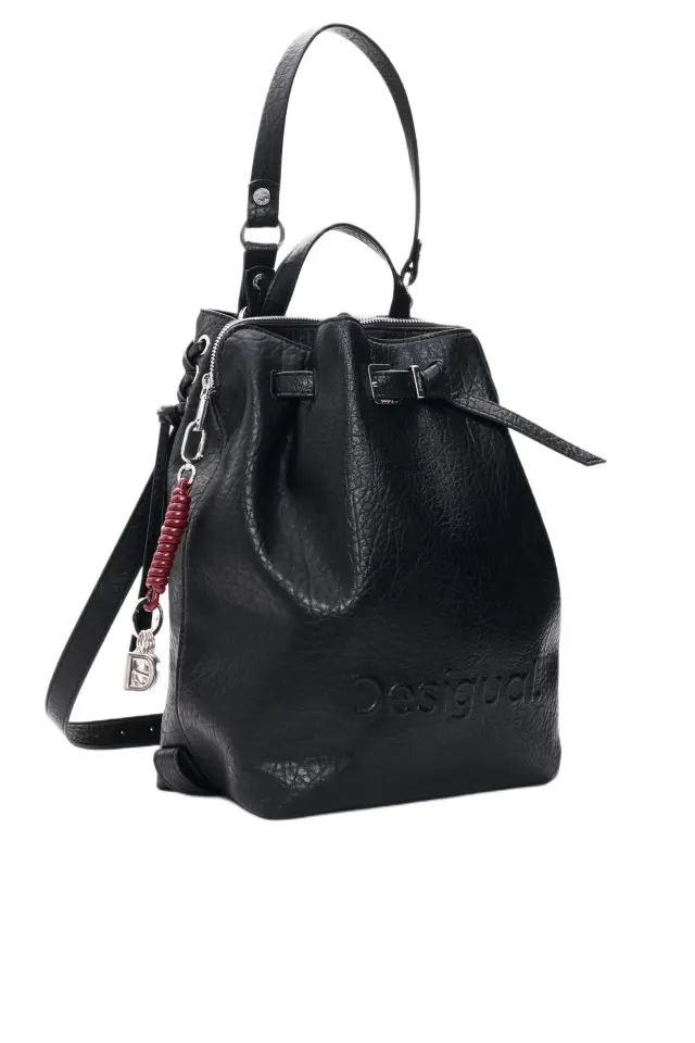 Desigual - Γυναικεία Τσάντα Πλάτης Luena 26WAKP05-2000 Μαύρο 2