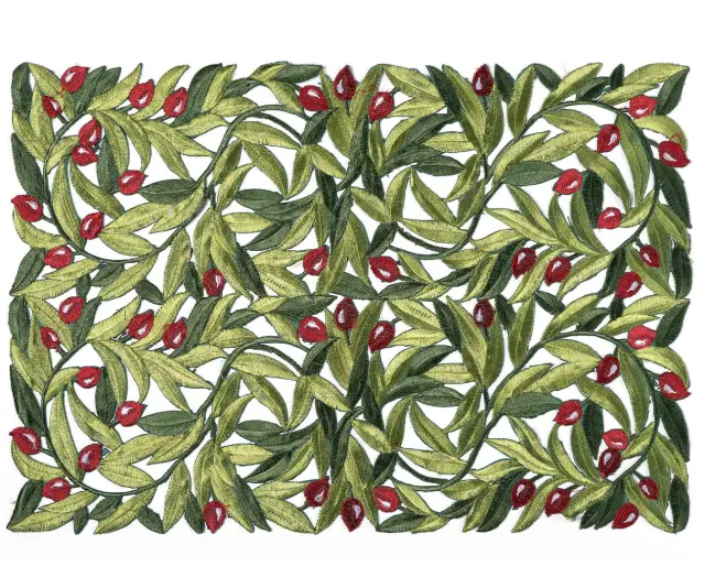 Σουπλά 2352 (35cm x 50cm) κόκκινη ελιά - -