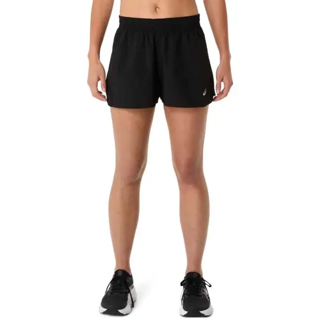 Asics Women's Core Split Shorts Μαύρο 2012D182-001 (Asics) - Large