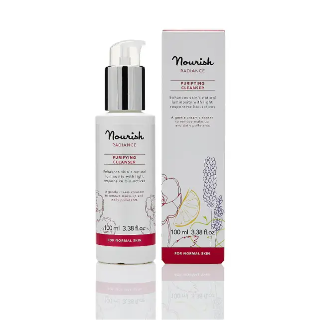 Nourish London Radiance Purifying Cleanser – Βιολογικό Καθαριστικό Προσώπου Για Φυσική Λάμψη