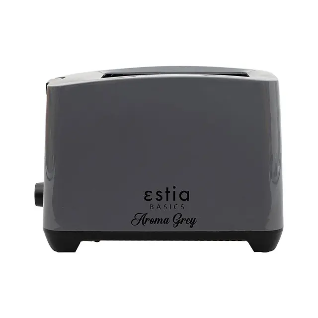 Φρυγανιέρα Aroma Grey 2 Θέσεων Με 7 Επίπεδα Ψησίματος 750W Γκρι Estia 06-12243