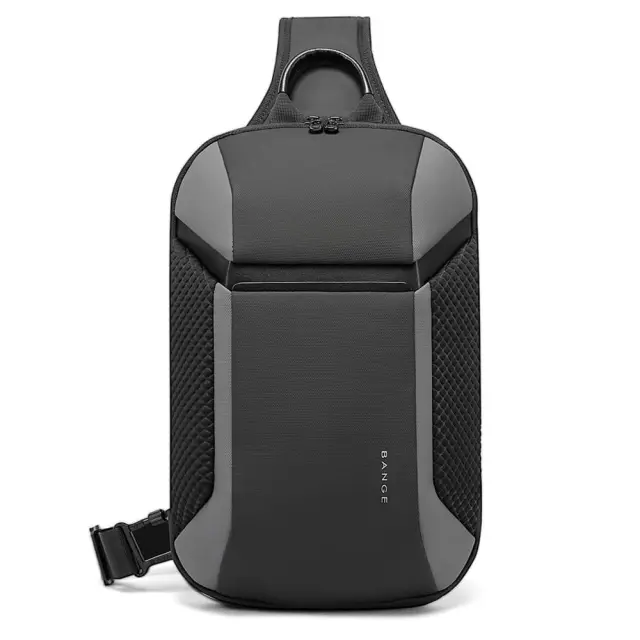Τσαντάκι ώμου χιαστί crossbody Bange 7721 γκρί - One Size