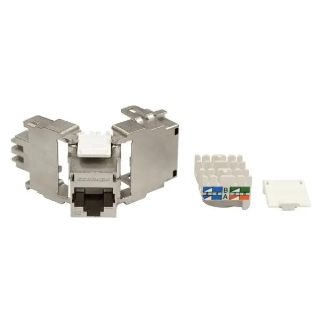 TOOLLESS LINE Jack RJ45 shielded, Class Ea 10GB 4PPoE 100W