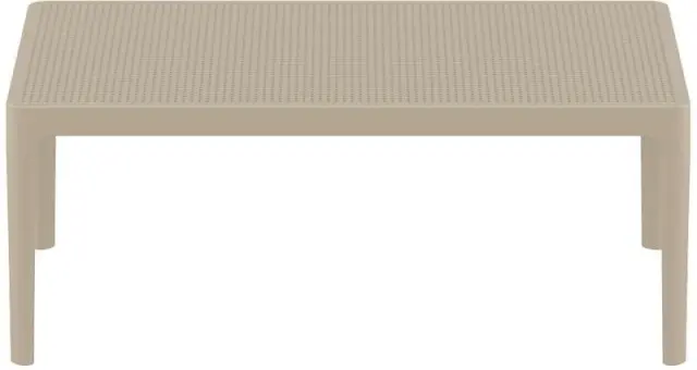 Τραπέζι SKY Dove Grey PP 100x60x40cm 3