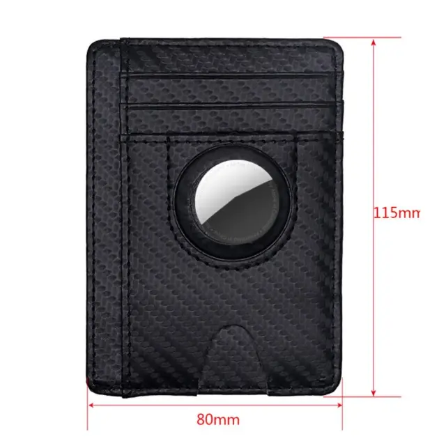 RFID Πορτοφόλι Με Θήκη Για Airtag Blocking Credit Card Wallet - Μπλε ΟΕΜ 2