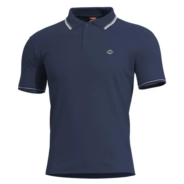 Pentagon Aniketos Stripes Polo Shirt-Μπλουζάκι Κοντομάνικο Polo για Τακτική-Καθημερινή Χρήση - 80-Dawn Blue-Γαλάζιο 3