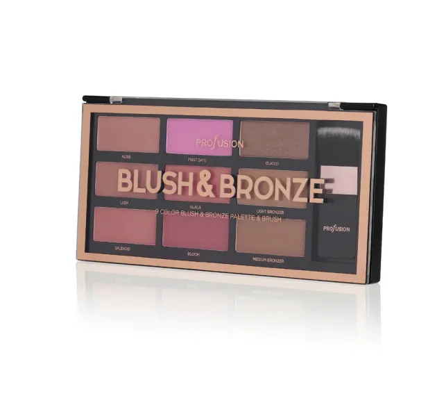 Profusion Cosmetics Παλέτα Ρουζ & Bronze 3
