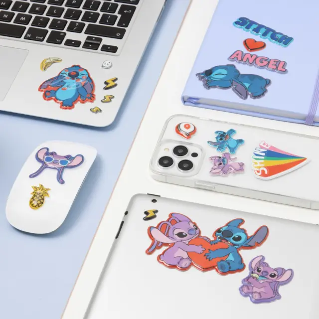 Paladone Αυτοκολλητα Stitch Puffy Gadget Decals 21 x 15 cm PP13253 2