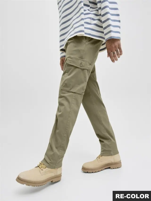 Παντελόνι tapered fit, JPSTACE ARTHUR Dobby Cargo, Jack & Jones - 28 3