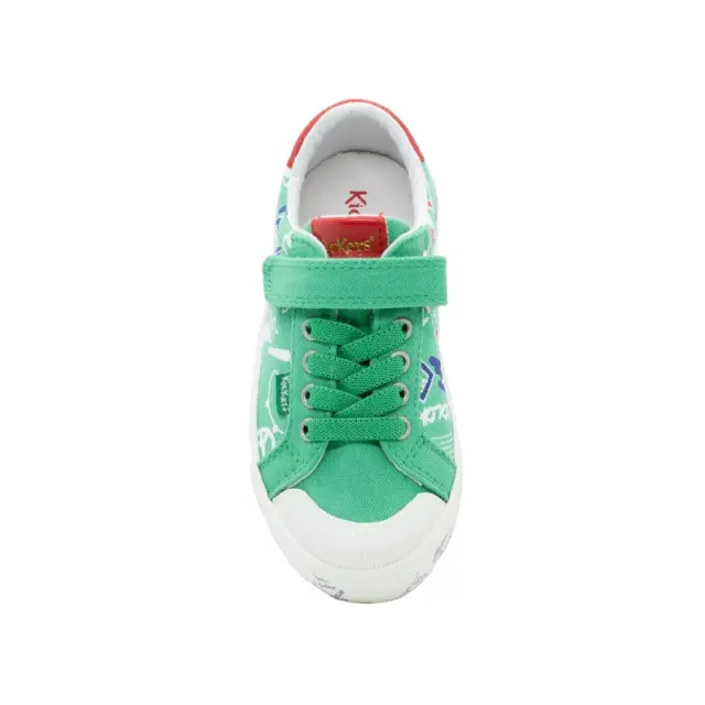 Sneakers KICKERS Πράσινο Gody με σχέδια - 28 3
