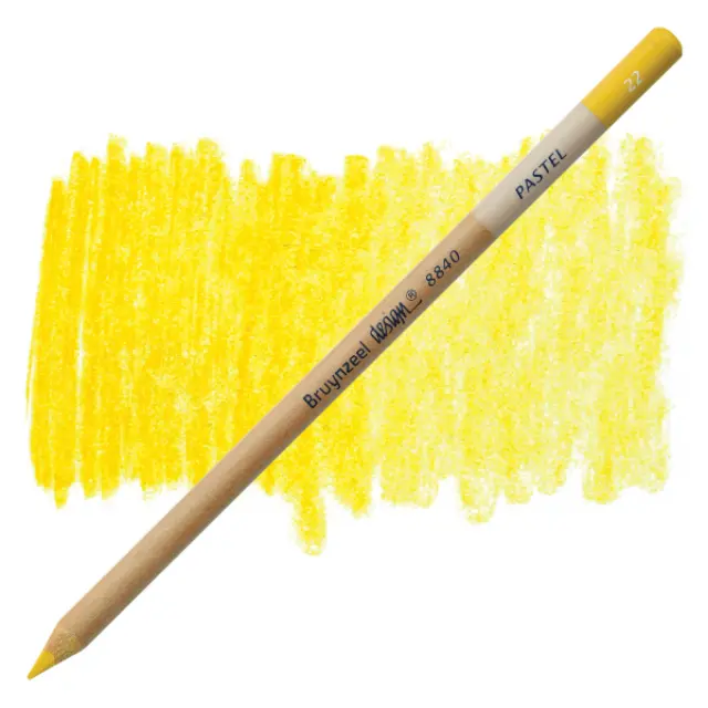 Μολύβι Παστέλ Bruynzeel Design - 22 Deep Yellow