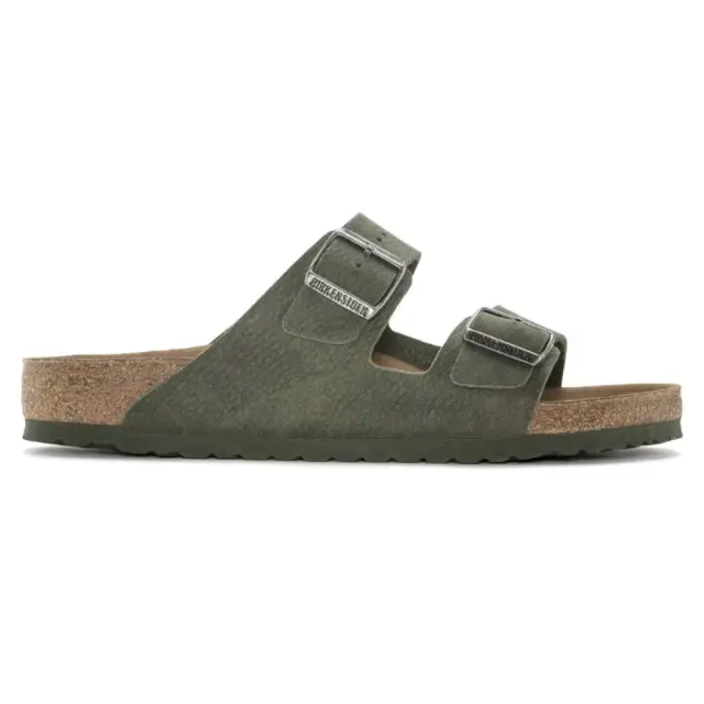 Birkenstock Πέδιλα Unisex Birko-Flor(ανθεκτικό υλικό της Birkenstock-επιτρέπει την επαφή με το νερό) Πράσινο BIR/ARIZONA DESERT 1024550 THYME R